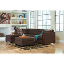 Maier - Walnut - Left Arm Facing Chaise 2 Pc Sectional-Washburn's Home Furnishings