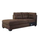 Maier - Walnut - Left Arm Facing Chaise 2 Pc Sectional-Washburn's Home Furnishings
