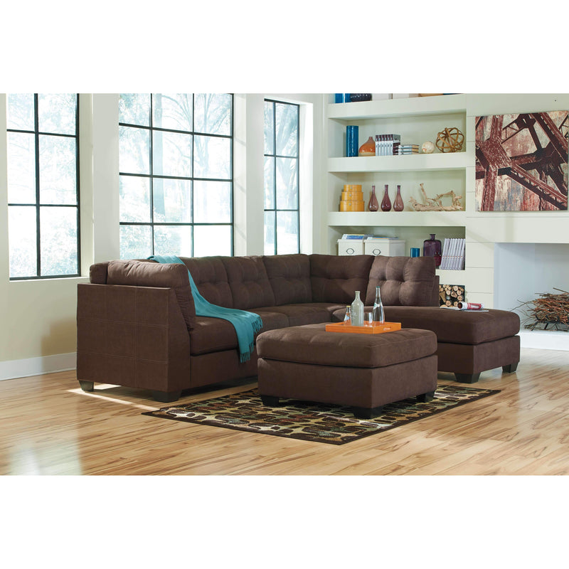 Maier - Walnut - Left Arm Facing Sofa 2 Pc Sectional-Washburn's Home Furnishings