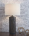 Makya - Black - Poly Table Lamp (2/cn)-Washburn's Home Furnishings