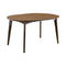 Malone - Oval Dining Table Brown-Washburn's Home Furnishings