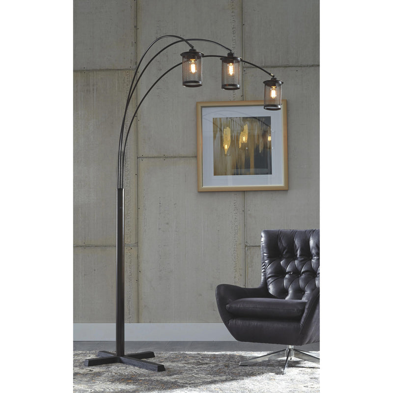 Maovesa - Bronze - Metal Arc Lamp (1/CN)-Washburn's Home Furnishings