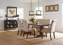 Mapleton - Tufted Back Upholstered Arm Chair - White-Washburn's Home Furnishings