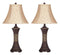 Mariana - Bronze Finish - Poly Table Lamp (2/cn)-Washburn's Home Furnishings