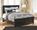 Maribel - Black - Queen Panel Bed-Washburn's Home Furnishings