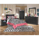 Maribel - Black - Six Drawer Dresser-Washburn's Home Furnishings