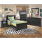 Maribel - Black - Six Drawer Dresser-Washburn's Home Furnishings