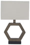 Marilu - Gray Dark - Poly Table Lamp (1/cn)-Washburn's Home Furnishings