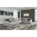 Marsing Nuvella - Slate - Left Arm Facing Chaise 5 Pc Sectional-Washburn's Home Furnishings