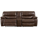 Mayall - Chocolate - Right Arm Facing Power Recliner 3 Pc Sectional-Washburn's Home Furnishings