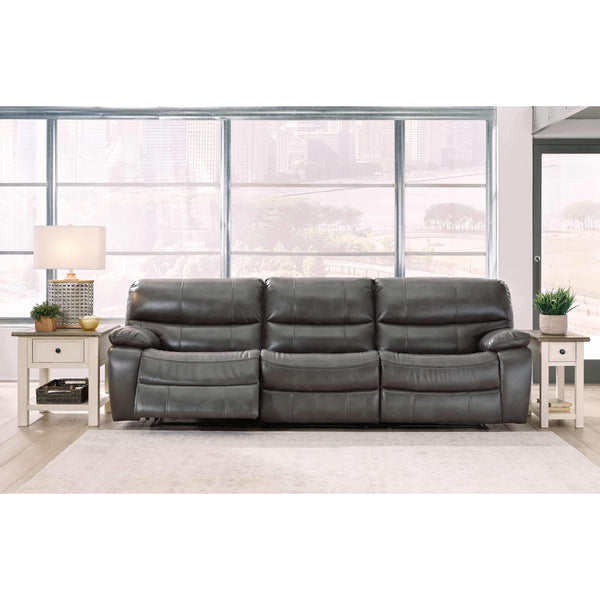Mayall - Gray - Left Arm Facing Power Recliner 3 Pc Sectional-Washburn's Home Furnishings