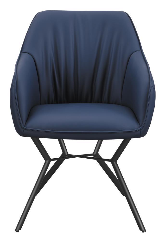 Mayer - Dining Chair - Blue-Washburn's Home Furnishings