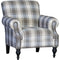 Mayo 8960F Chair in Piece of Cake Tranquil W/ Nickel Nails-Washburn's Home Furnishings