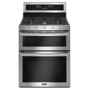 Maytag 30-Inch Wide Double Oven Gas Range With True Convection - 6.0 Cu. Ft.-Washburn's Home Furnishings