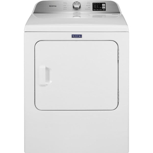 Maytag Top Load Electric Dryer with Moisture Sensing - 7.0 cu. ft. - White-Washburn's Home Furnishings