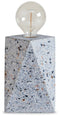 Maywick - White - Concrete Table Lamp (1/cn)-Washburn's Home Furnishings