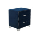 Melody - Nightstand - Blue-Washburn's Home Furnishings