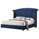 Melody - Queen Bed - Blue-Washburn's Home Furnishings