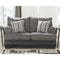 Millingar - Smoke - Loveseat-Washburn's Home Furnishings