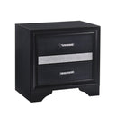 Miranda - Nightstand - Black-Washburn's Home Furnishings