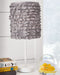 Mirette - Gray/white - Metal Table Lamp (1/cn)-Washburn's Home Furnishings