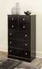 Mirlotown - Almost Black - Five Drawer Chest-Washburn's Home Furnishings