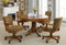 Mitchell - Game Table - Game Chair - Light Brown-Washburn's Home Furnishings