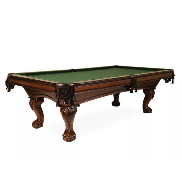 Monroe 7' Pool Table in Walnut-Washburn's Home Furnishings