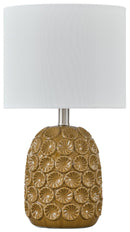 Moorbank - Amber - Ceramic Table Lamp (1/cn)-Washburn's Home Furnishings