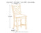 Moriville - Beige - Counter Height Bar Stool (set Of 2)-Washburn's Home Furnishings