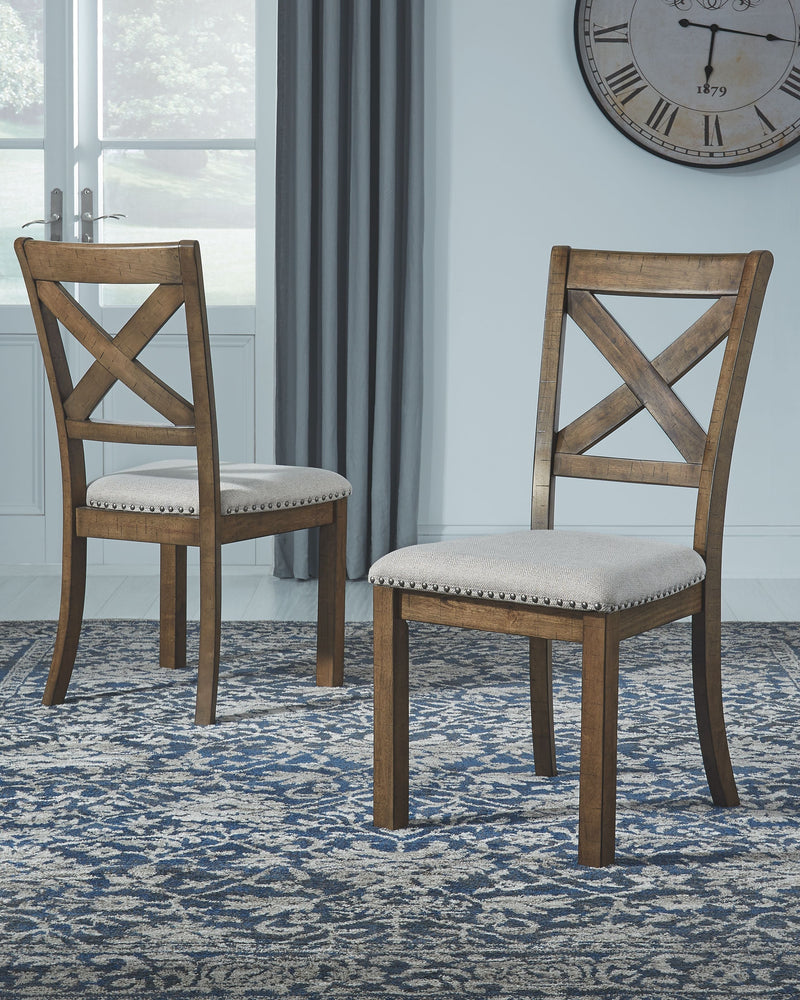 Moriville - Beige - Dining Chair (set Of 2)-Washburn's Home Furnishings