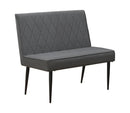 Moxee - Upholstered Tufted Short Bench - Gray-Washburn's Home Furnishings