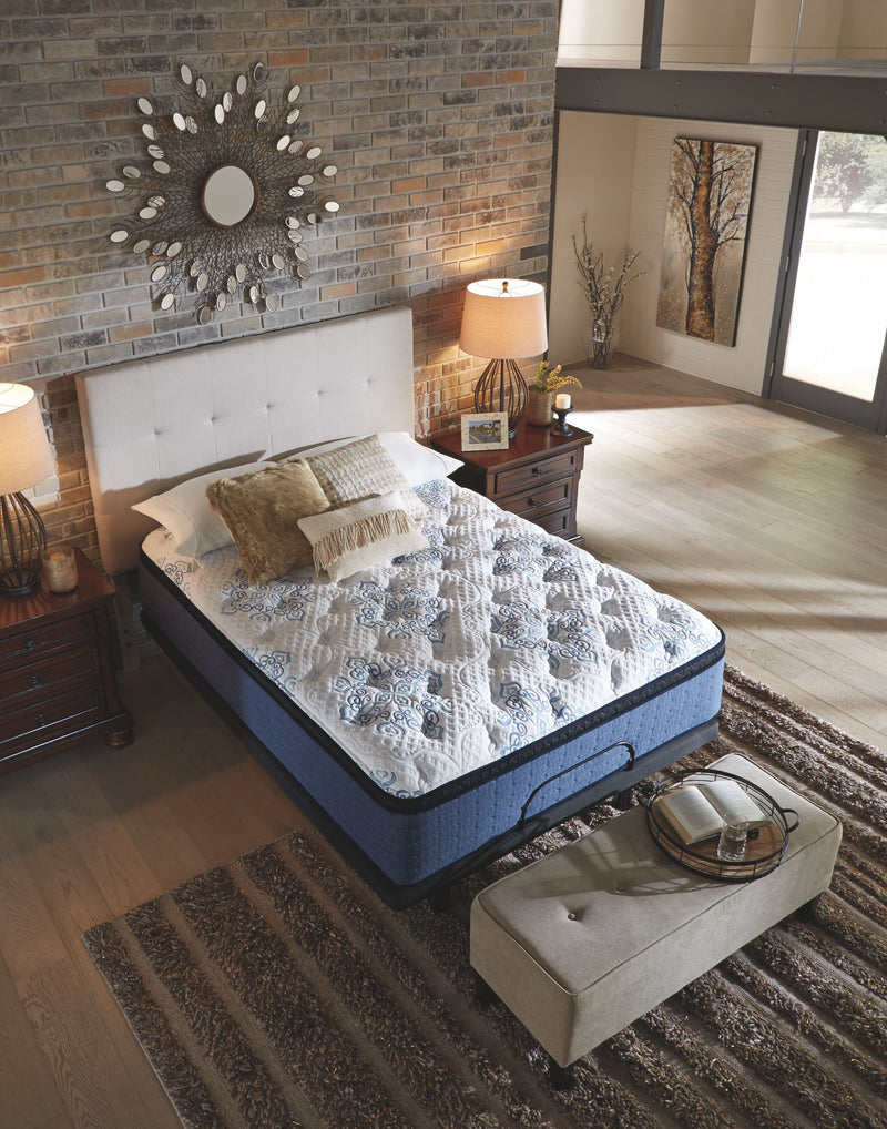 Mt Dana - White - King Mattress - Euro Top-Washburn's Home Furnishings