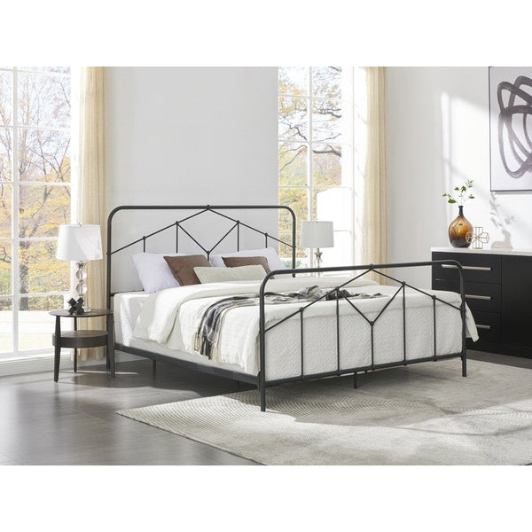 Ashley Nashburg King Metal Bed-Washburn's Home Furnishings