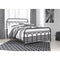 Nashburg - Black - Queen Metal Hdbd/ftbd/rails-Washburn's Home Furnishings