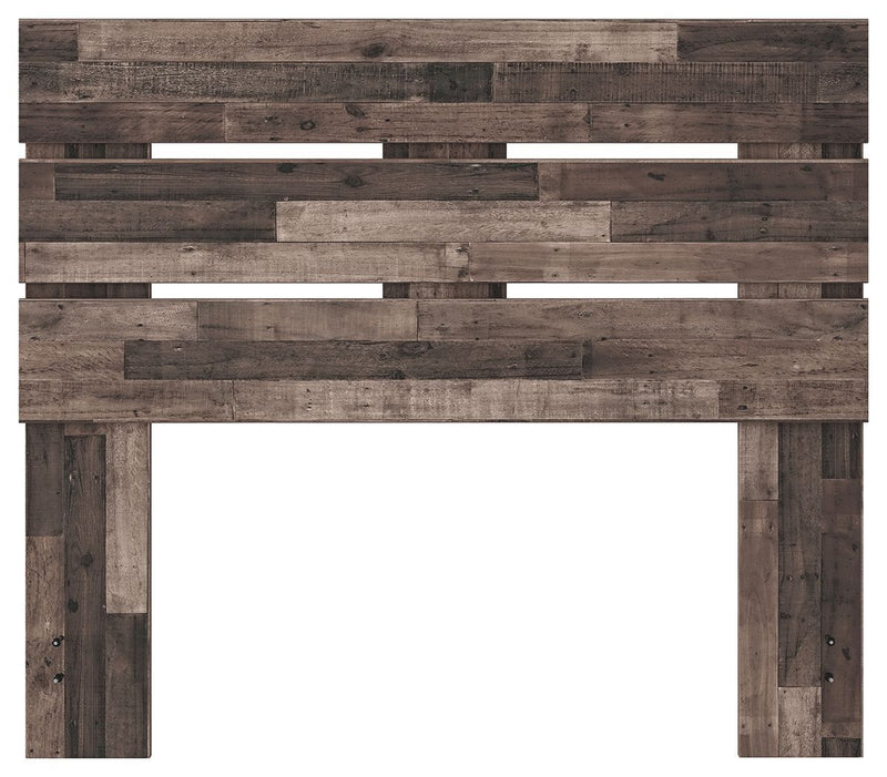 Neilsville - Multi Gray - Full Panel Headboard-Washburn's Home Furnishings