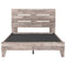 Neilsville - Whitewash - Queen Panel Platform Bed-Washburn's Home Furnishings