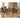 Nelms - Dining Table With Shelf - Brown-Washburn's Home Furnishings