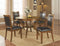Nelms - Dining Table With Shelf - Brown-Washburn's Home Furnishings