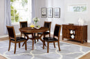 Nelms - Upholstered Side Chair - Black-Washburn's Home Furnishings