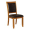 Nelms - Upholstered Side Chair - Black-Washburn's Home Furnishings
