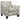 Nesso - Gray/cream - Accent Chair-Washburn's Home Furnishings