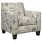 Nesso - Gray/cream - Accent Chair-Washburn's Home Furnishings