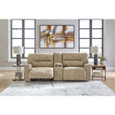 Next-gen Durapella - Sand - Left Arm Facing Power Recliner 3 Pc Sectional-Washburn's Home Furnishings