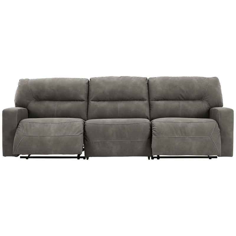 Next-gen Durapella - Slate - Right Arm Facing Power Recliner 3 Pc Sectional-Washburn's Home Furnishings