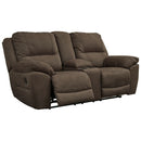 Next-gen - Espresso - Dbl Rec Loveseat W/console-Washburn's Home Furnishings