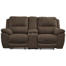 Next-gen - Espresso - Dbl Rec Pwr Loveseat W/console-Washburn's Home Furnishings