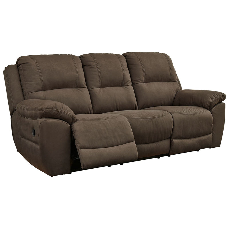 Next-gen Gaucho - Espresso - Reclining Sofa-Washburn's Home Furnishings