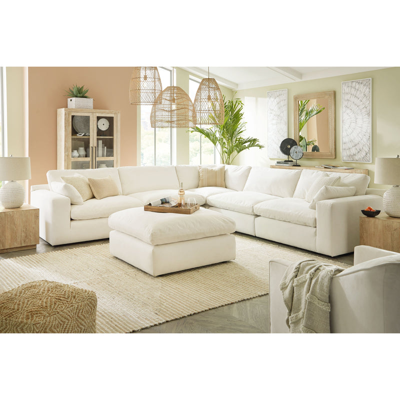 Next-gen Gaucho - Pearl Silver - Left Arm Facing Corner Chair 5 Pc Sectional-Washburn's Home Furnishings