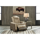 Next-gen - Light Brown - Pwr Recliner/adj Headrest-Washburn's Home Furnishings